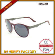 Tr15091 Material de Tr Cat Eye forma gafas de sol nuevas cumplir con Ce & FDA y UV400 estándar